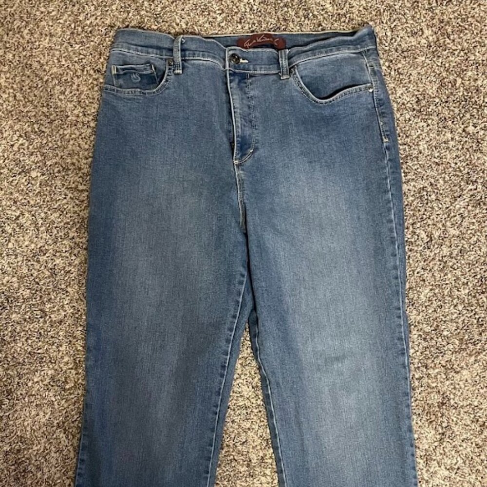 Gloria Vanderbilt Straight Leg Amanda Jean, 14 Short